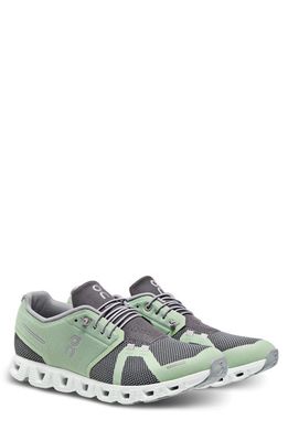 On Cloud 5 Combo Running Shoe in Leaf/Eclipse