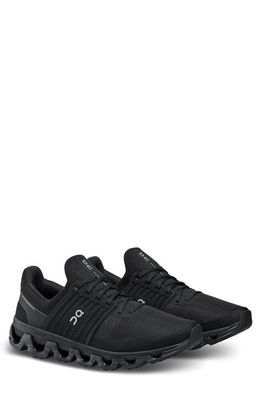 On Cloudswift 3 AD Running Shoe in All Black