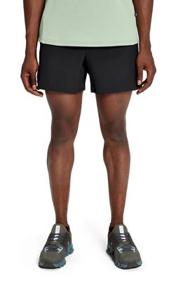 On Essential Running Shorts in Black