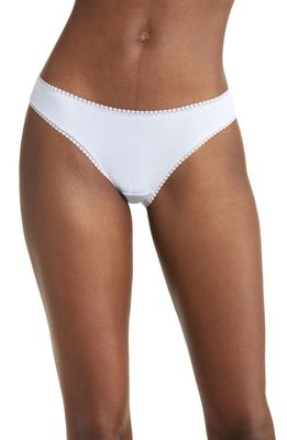 On Gossamer Cabana Stretch Cotton Bikini in Light Breeze