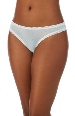 On Gossamer Hip-G Mesh Thong in Clear Water