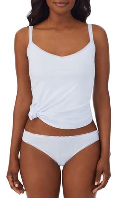 On Gossamer Reversible Stretch Cotton Camisole in Light Breeze