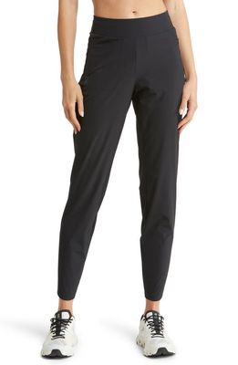 On Lightweight Woven Pants in Black