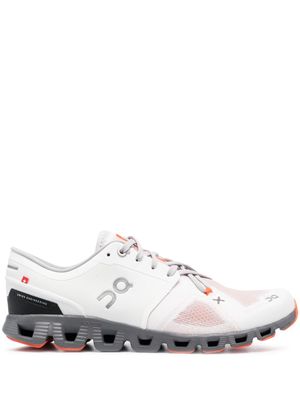 On Running Cloud X lace-up sneakers - White