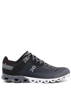On Running Cloudflow recycled lace-up sneakers - Black