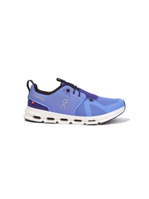 on running kids Cloud Sky panelled canvas sneakers - Blue