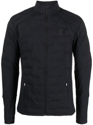 On Running logo patch padded jacket - Black