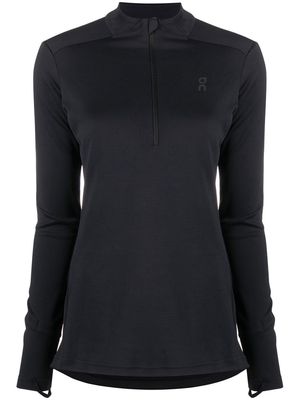 On Running logo-print Climate sweatshirt - Black