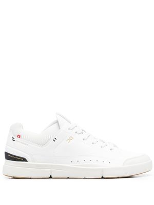 On Running low-top lace-up sneakers - White