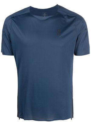 On Running panelled performance T-shirt - Blue