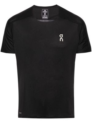 On Running Performance-T panelled-design T-shirt - Black