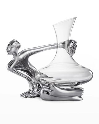 On The Brink Decanter With Stand