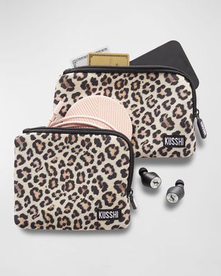 On-The-Go Pouch Set, Leopard