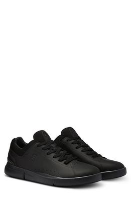 On THE ROGER Advantage Tennis Sneaker in All Black