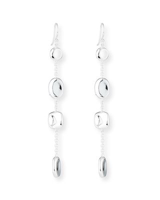 Onda Chain Linear Drop Earrings