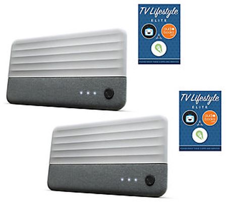 One For All Amplified HDTV Indoor Fabric Antenna 2 Pack