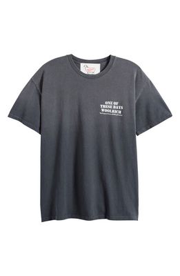 ONE OF THESE DAYS x Woolrich Original Outdoor Graphic T-Shirt in Black