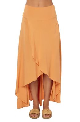 O'Neill Ambrosio High-Low Maxi Skirt in Desert Flower