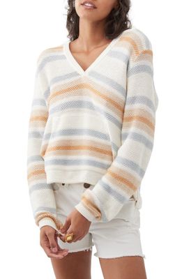 O'Neill Catamaran Stripe Hoodie in Khaki