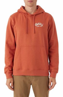 O'Neill Fifty Two Surf Graphic Hoodie in Clay