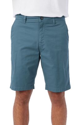 O'Neill Jay Stretch Flat Front Bermuda Shorts in Cadet Blue at Nordstrom, Size 34