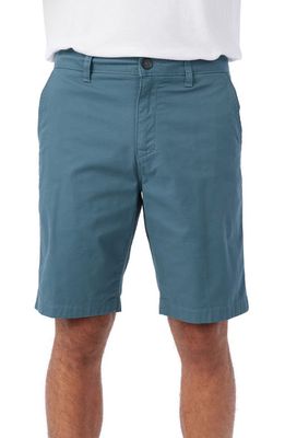 O'Neill Jay Stretch Flat Front Bermuda Shorts in Cadet Blue