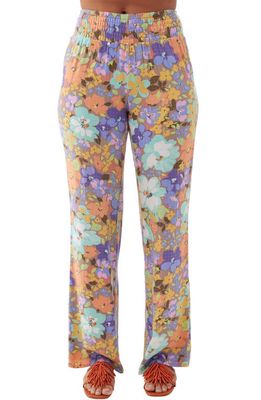 O'Neill Johnny Sami Floral Wide Leg Pants in Multi Colored