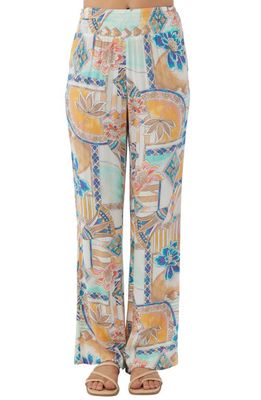 O'Neill Johnny Zephora Cover-Up Pants in Multi Blue