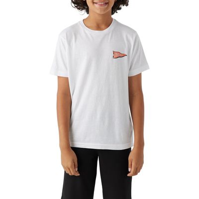 O'Neill Kids' Charger Cotton Graphic T-Shirt in White at Nordstrom