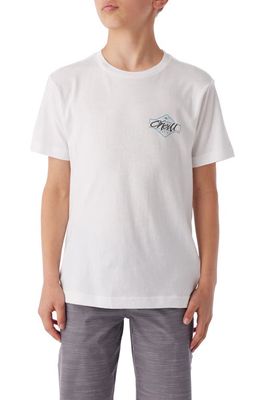 O'Neill Kids' Diamond Graphic T-Shirt in White