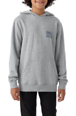 O'Neill Kids' Fifty Two Surf Hoodie in Heather Grey