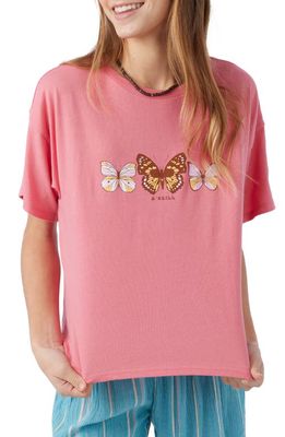 O'Neill Kids' Graphic T-Shirt in Coral