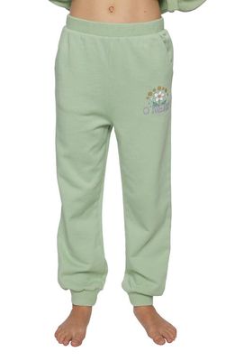 O'Neill Kids' Kalvin Graphic Cotton Sweatpants in Basil