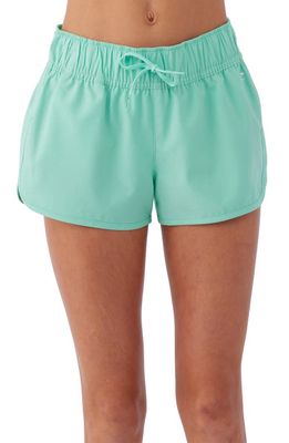 O'Neill Kids' Lane Solid Water Resistant Cover-Up Shorts in Ocean Wave