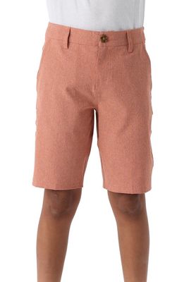 O'Neill Kids' Reserve Heather Hyperfreak Hybrid Shorts in Heather Clay