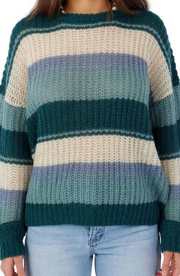 O'Neill Lake View Stripe Sweater in Multi Colored
