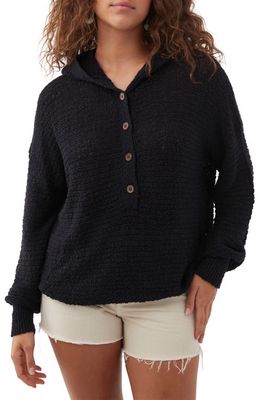 O'Neill Magic Hour Hooded Sweater in Black