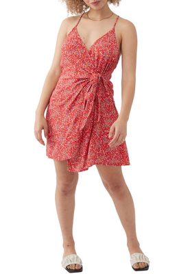 O'Neill Marlo Ditsy Floral Sundress in Red Hot
