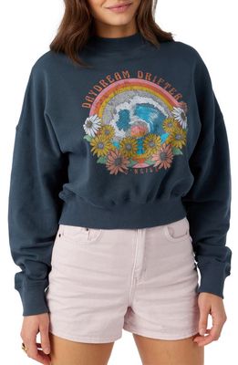 O'Neill Moment Crop Sweatshirt in Slate