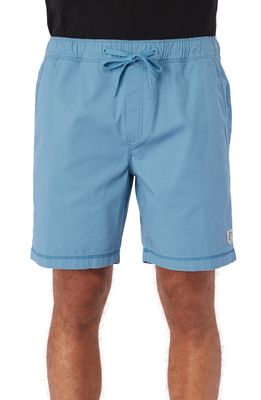 O'Neill Porter Pull-On Shorts in Blue Shadow
