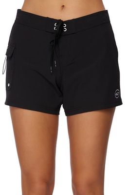 O'Neill Saltwater Solids Swim Shorts in Black