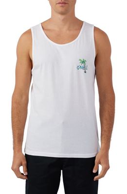 O'Neill Selfie Graphic Tank in White