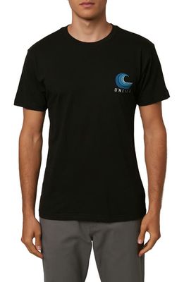 O'Neill Surf Side Graphic Tee in Black