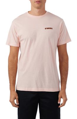 O'Neill Tropo Tube Graphic T-Shirt in Pink Dust