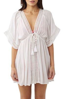 O'Neill Wilder Lace Trim Cover-Up in White