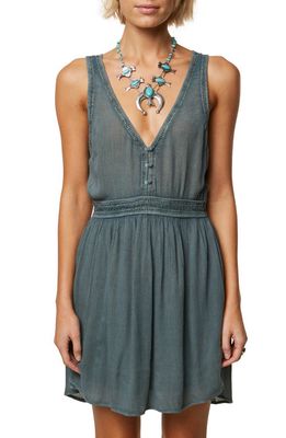 O'Neill Woodland Tank Dress in Balsam Green