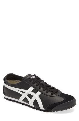 Onitsuka Tiger&trade; Mexico 66 Low Top Sneaker in Black/White