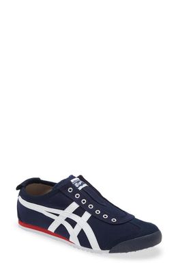 Onitsuka Tiger&trade; Mexico 66 Slip-On Sneaker in Navy/off-White