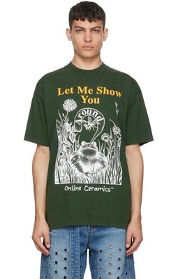 Online Ceramics Green Let Me Show You T-Shirt
