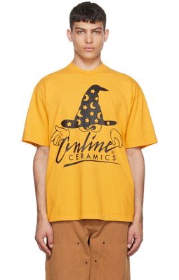 Online Ceramics Yellow Witch Hat T-Shirt